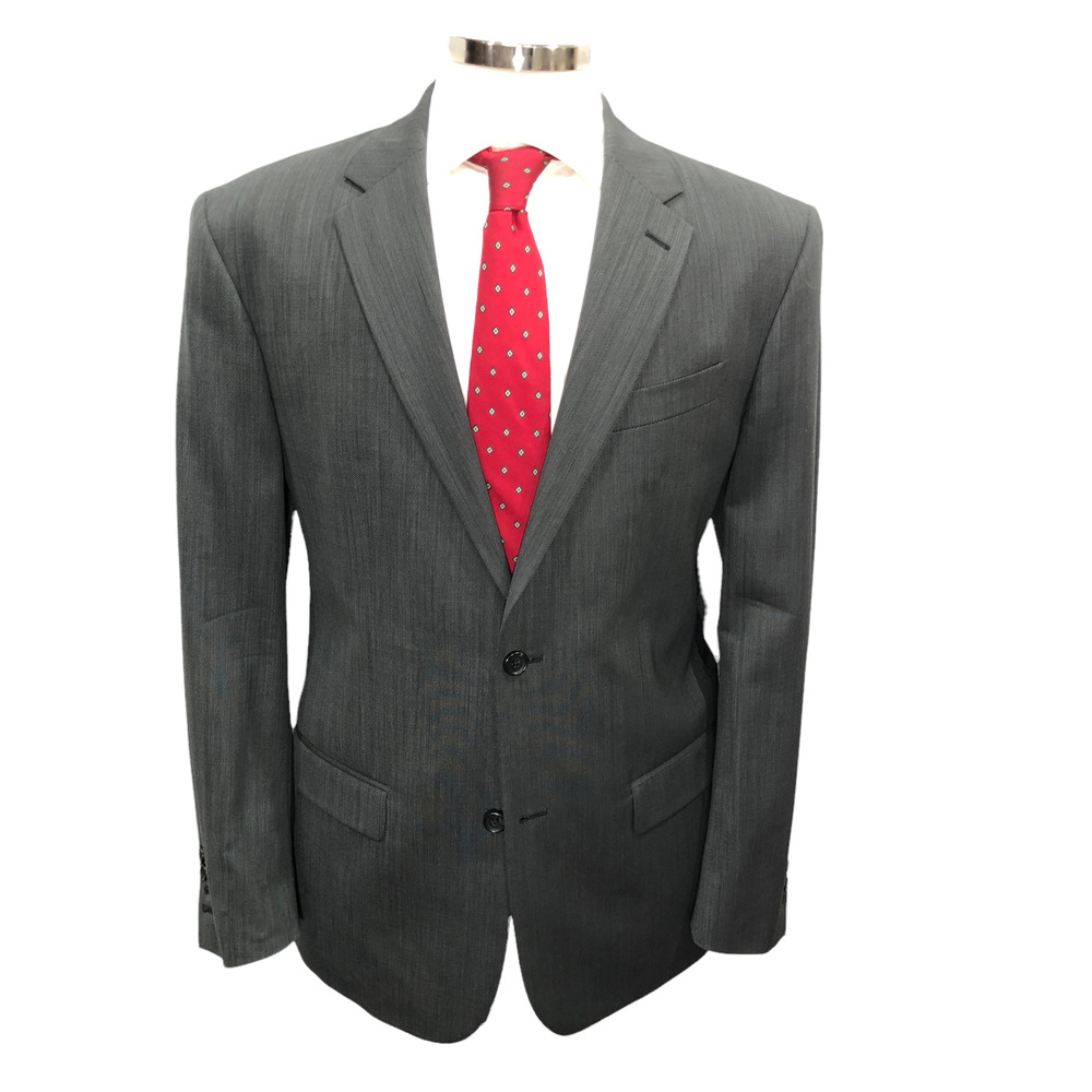 Marc by Marc Jacobs Men's Size XL 100% Wool Dark Gray Sport Coat Surgeon Cuffs